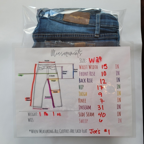 Joes Jeans | Vintage Reserve 1971 "The Skinny" In Gerri Wash Distressed Jeans - Picture 7 of 7